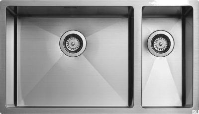 Diskho 7040 Küchenspüle aus Stahl