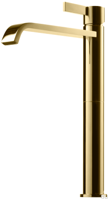 ARM081 Waschbeckenhahn aus Messing in Honiggold