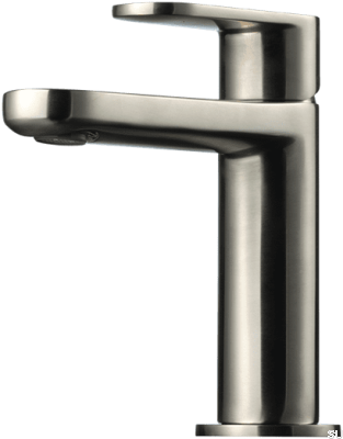 CA071 Waschtischarmatur, gebürstetes Nickelmessing