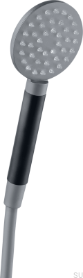 Duschkopf ZDOC095 Grau Ascot mit Schwarz