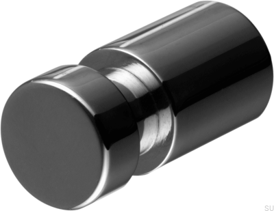 Wandhalter TA241 Messing Schwarz Chrom (2 Stück)