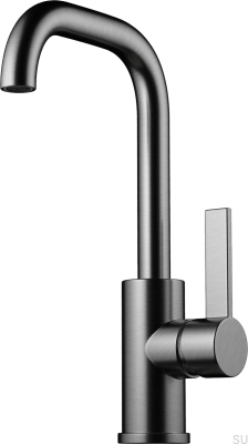Küchenarmatur ARM878 Messing Schwarz Gebürstetes Chrom