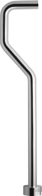 Rohr für Siphon Typ S XA22, Messing verchromt