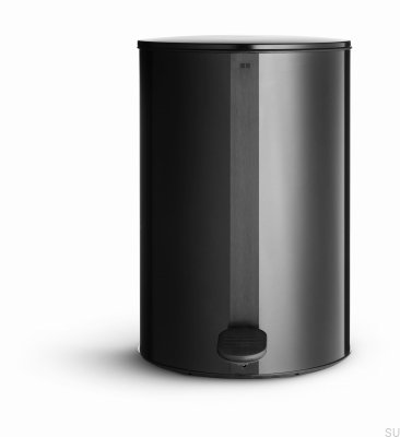 Abfallbehälter 7154 Schwarze PVD-Beschichtung