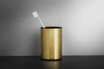 Zahnputzbecher 7172 Gold PVD-Beschichtung