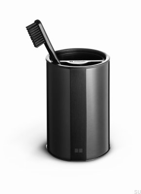 Zahnputzbecher 7174 Schwarze PVD-Beschichtung