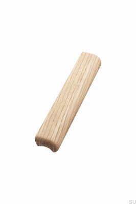Länglicher Möbelgriff Glove 160 Wooden Oak