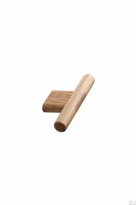 T-Bar Join 16 Möbelknopf aus Holz und Eiche