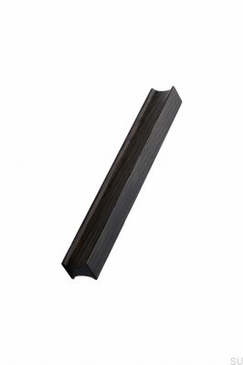 Track 160 Holz Eiche Schwarz Länglicher Möbelgriff