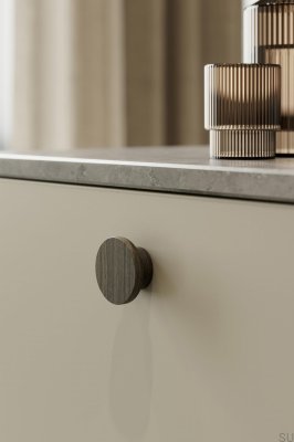 Circle 50 Möbelknopf aus Holz, Eiche