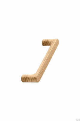 Länglicher Holzmöbelgriff Pinta 256, Eiche