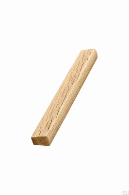 Länglicher Möbelgriff 1410 Trim 128 Holzeiche