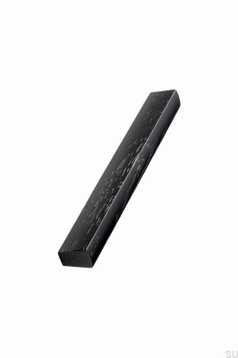 Länglicher Möbelgriff 1410 Trim 160 Holz Esche schwarz