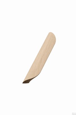 Archiv 192 länglicher Möbelgriff, Holz, Eiche, unlackiert