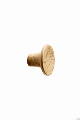Möbelknopf Tuba 28 aus Holz, Eiche