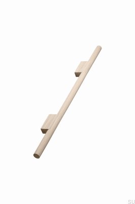 Magnum 512 Möbelgriff aus Holz, Eiche, unlackiert, länglich