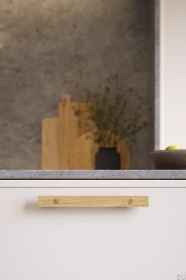 Möbelgriff Longa 160 aus Eichenholz