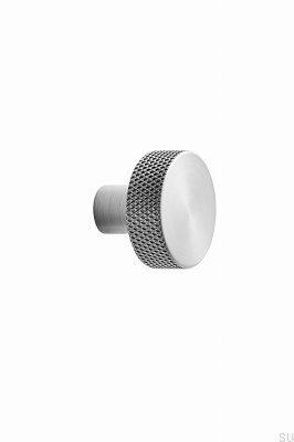 Möbelknopf Simon 35 Stahl Silber