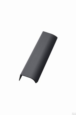 Edge Straight 40 Edge Möbelgriff Aluminium Schwarz