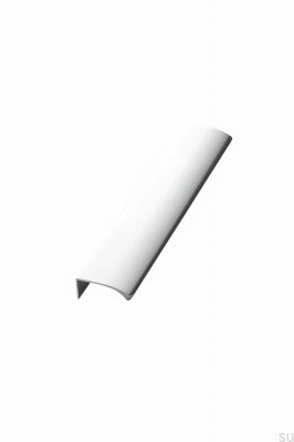 Möbelgriff Edge Straight 200 aus Aluminium und Chrom