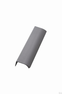 Möbelgriff Edge Straight 200 Aluminiumgrau