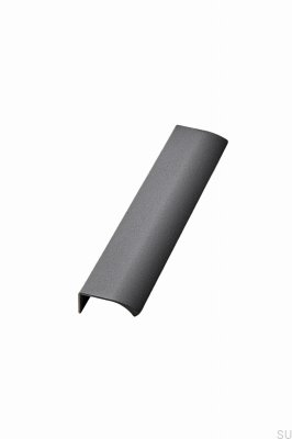Edge Straight 200 Aluminium Anthrazit Möbelgriff