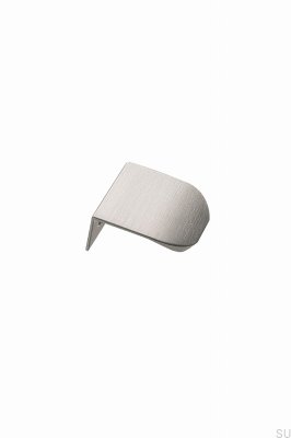 Möbelgriff Edge Round 40 Aluminium Silber