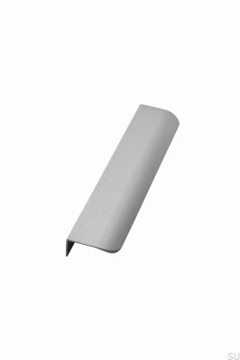 Möbelgriff Edge Round 200 Aluminium Silber