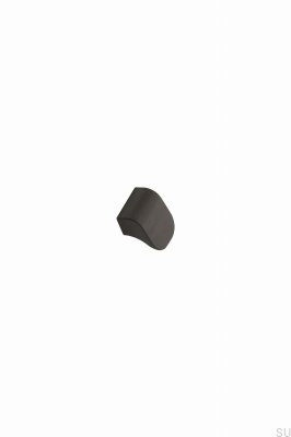 Fall 16 länglicher Möbelgriff, Aluminium, Mattschwarz, gebürstet