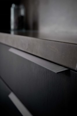 Blaze 2 Edge Möbelgriff 2x160 Aluminium Anthrazit gebürstet