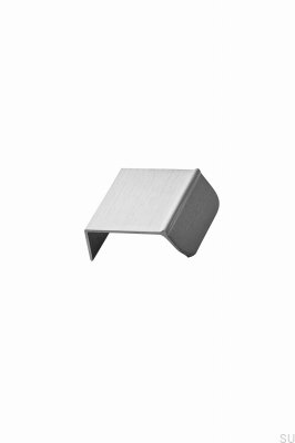 Kantenmöbelgriff Accent 32 Aluminium Silber