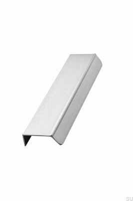 Kantenmöbelgriff Accent 160 Aluminium Silber