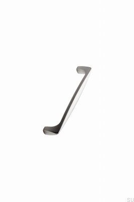 Länglicher Möbelgriff Span 160 Aluminium Silber