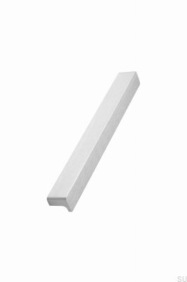 Elan länglicher Möbelgriff 160+544+1088 Aluminium Silber