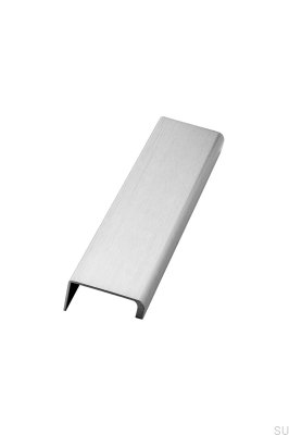 Kantenmöbelgriff Artisan 160 Aluminium Silber