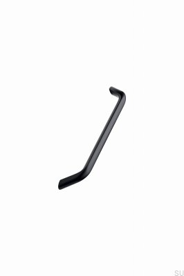 Länglicher Möbelgriff Space 192 Aluminium Schwarz