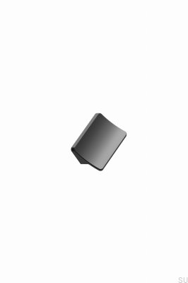 Ciel 32 länglicher Möbelgriff, Aluminium, mattschwarz