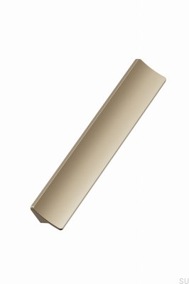 Länglicher Möbelgriff Ciel 160 Aluminium Mattgold
