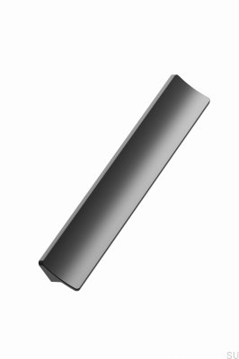 Länglicher Möbelgriff Ciel 160 Aluminium Mattschwarz