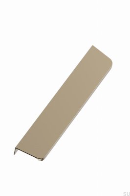 Kantenmöbelgriff Comet 160 Aluminium Mattgold