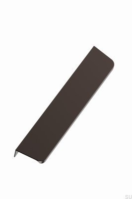 Kantenmöbelgriff Comet 160 Aluminium Mattbraun