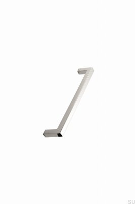 Möbelgriff Square 10 128 Metall Silber Chrom