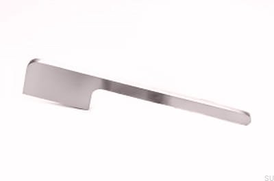 Möbelgriff Soft Cut 200 Silber, Stahl, Poliert