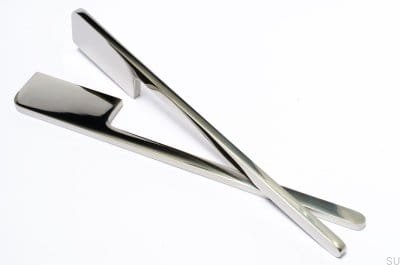 Möbelgriff Soft Cut 300 Silber, Stahl, Poliert