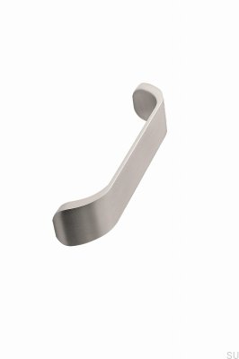 Radius 160 Metall Silber Länglicher Möbelgriff