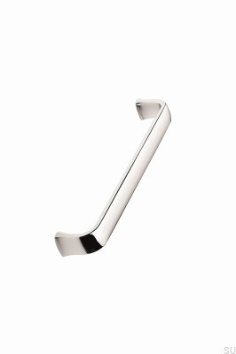 Gemeinsamer 160 Metall Silber Chrom Länglicher Möbelgriff