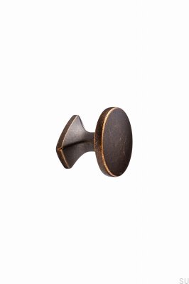 Klassischer 34-Möbelknopf aus Metall in Antikbronze