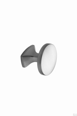 Möbelknopf Classic 34 Metall Silber