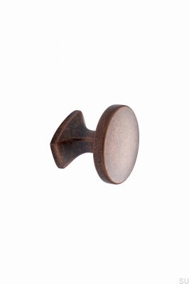 Klassischer 34-Möbelknopf aus antikem Kupfer aus Metall