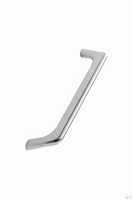 Vista 160 Metall Silber Chrom Länglicher Möbelgriff